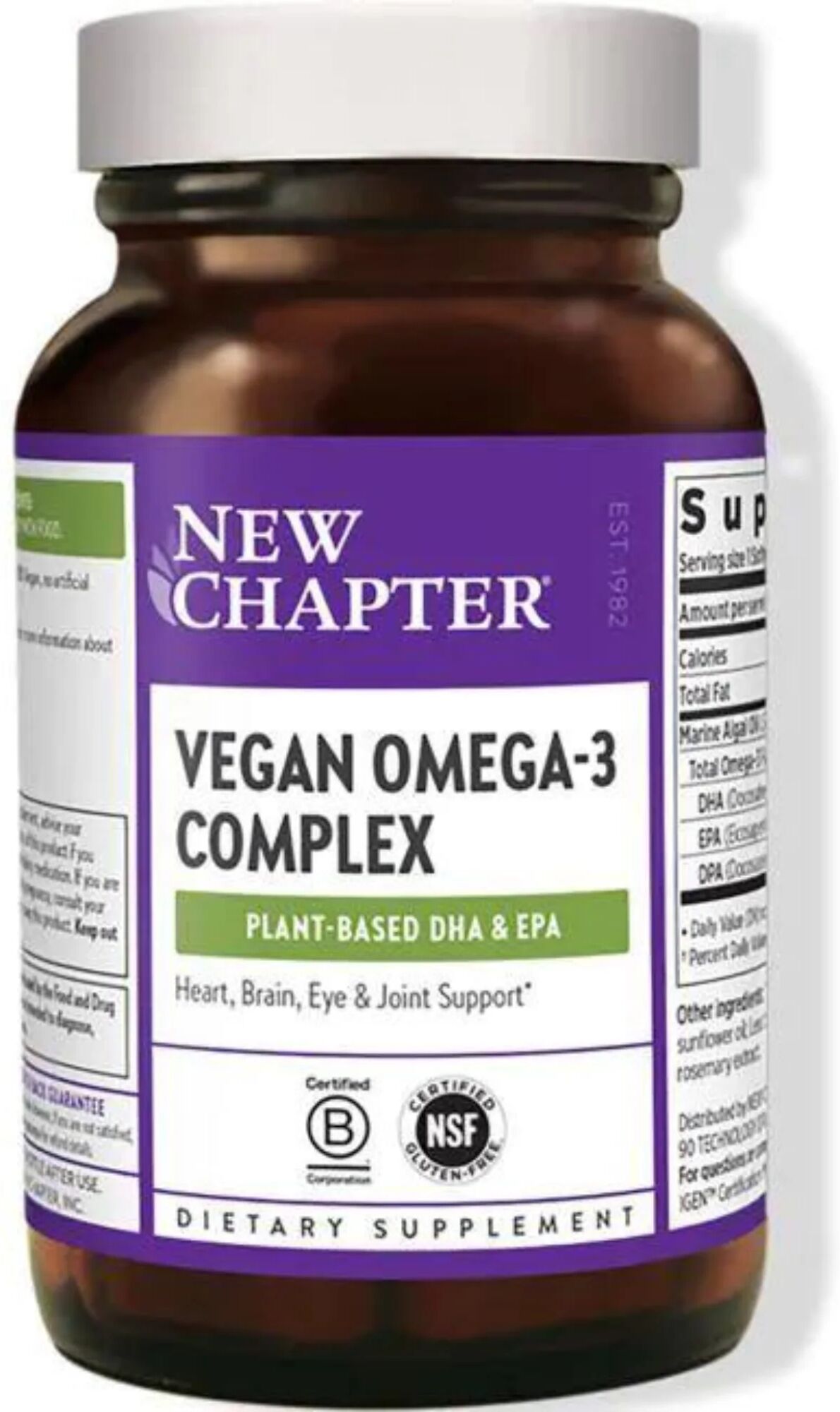 New Chapter Vegan Omega-3 Complex Softgels (30 count) #10085147