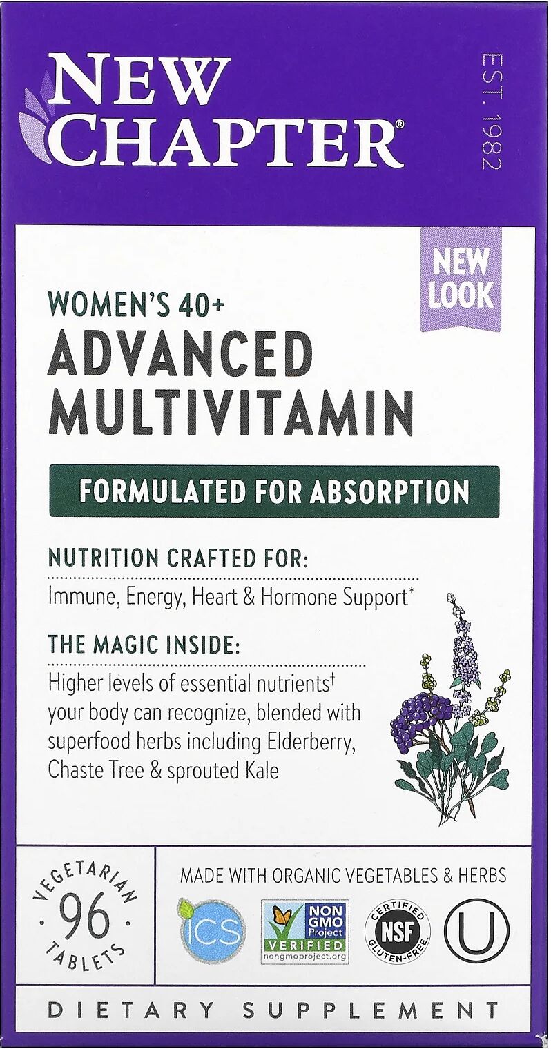 New Chapter Women's 40+ Advanced Multivitamin(96 count) #10065476