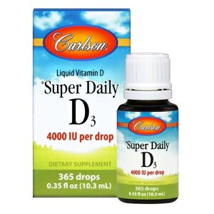 Carlson Super Daily D3 4000IU (0.35 fl oz) #10070014