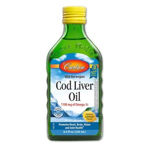 Carlson Lemon Cod Liver Oil Liquid (250 ml) #7654