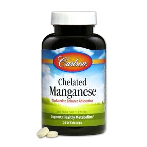 Carlson Chelated Manganese (250 count) #7934