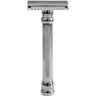 Merkur 47C Chrom Engine-Turned Long Handle CLOSED Comb Safety Razor #10071488