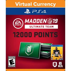 EA Sports Digital Madden NFL 19 Ultimate Team 12,000 Points EA Sports GameStop