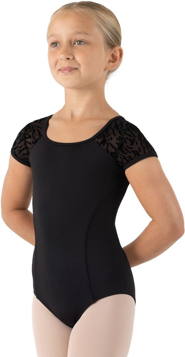 Dance Leotards - Bloch Macy Mesh Back Leotard - Black - 2/4 - CL1075