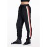 Balera Performance Dance Leggings - Side Stripe Joggers - TANGERINE - Small Adult - AH12404