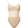 Dance Leotards - Bloch Cordelia Mesh Leotard - SAND - Medium - B3377