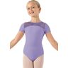 Dance Leotards - Bloch Elsa Cap Sleeve Leotard - Lilac - 4/6 - CL3385