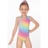 Balera Dancewear Gymnastic Leotards - Fantasy Prints Leotard - Rainbow - Medium Child - PL12305