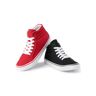 Balera Dancewear Dance Shoes - Canvas High-Top Sneakers - Red - 5AM - WL9381