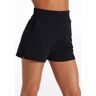 Balera Dancewear Dance Shorts - French Terry Wide Waist Shorts - Black - Large Child - 14291