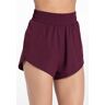 Balera Dancewear Dance Shorts - Woven Tech Dolphin Hem Shorts - RAISIN - Intermediate Child - AH12513