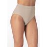 Balera Performance Dance Shorts - Natural Waist High Leg Brief - LATTE - Large Adult - MT10011