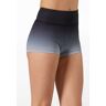 Balera Dancewear Dance Shorts - Ombre Booty Shorts - Gray - Medium Adult - PL11714