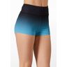 Balera Dancewear Dance Shorts - Ombre Booty Shorts - Turquoise - Small Adult - PL11714