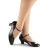 Balera Dancewear Dance Shoes - 1.5 inch Heel Character Shoe - Black - 13CM - B110