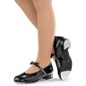 Balera Dancewear Dance Shoes - Low-Heel Mary Jane Tap Shoe - Black - 10CM - B70