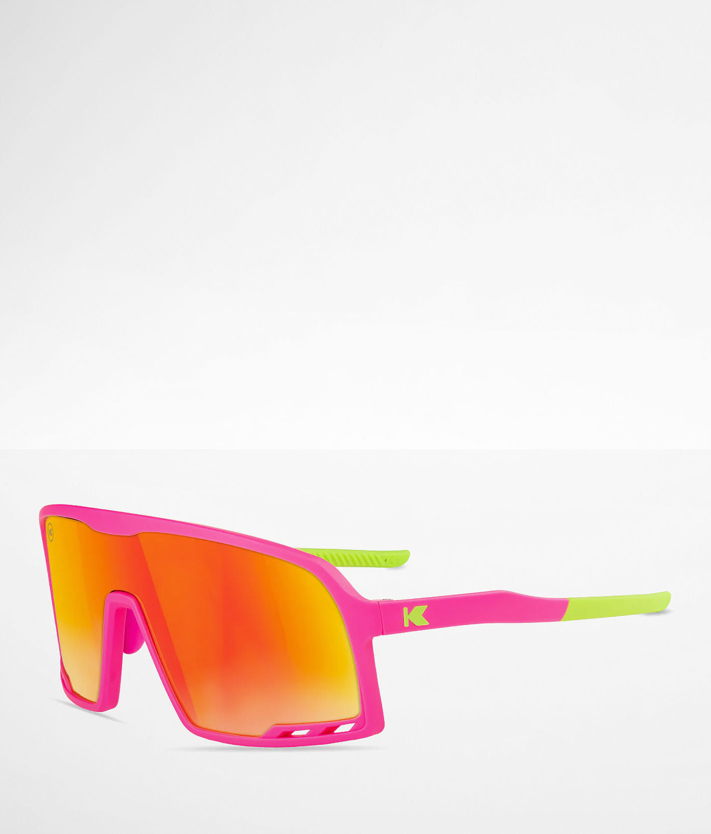 Girls - Knockaround Spring Break Shield Sunglasses  - Pink - female