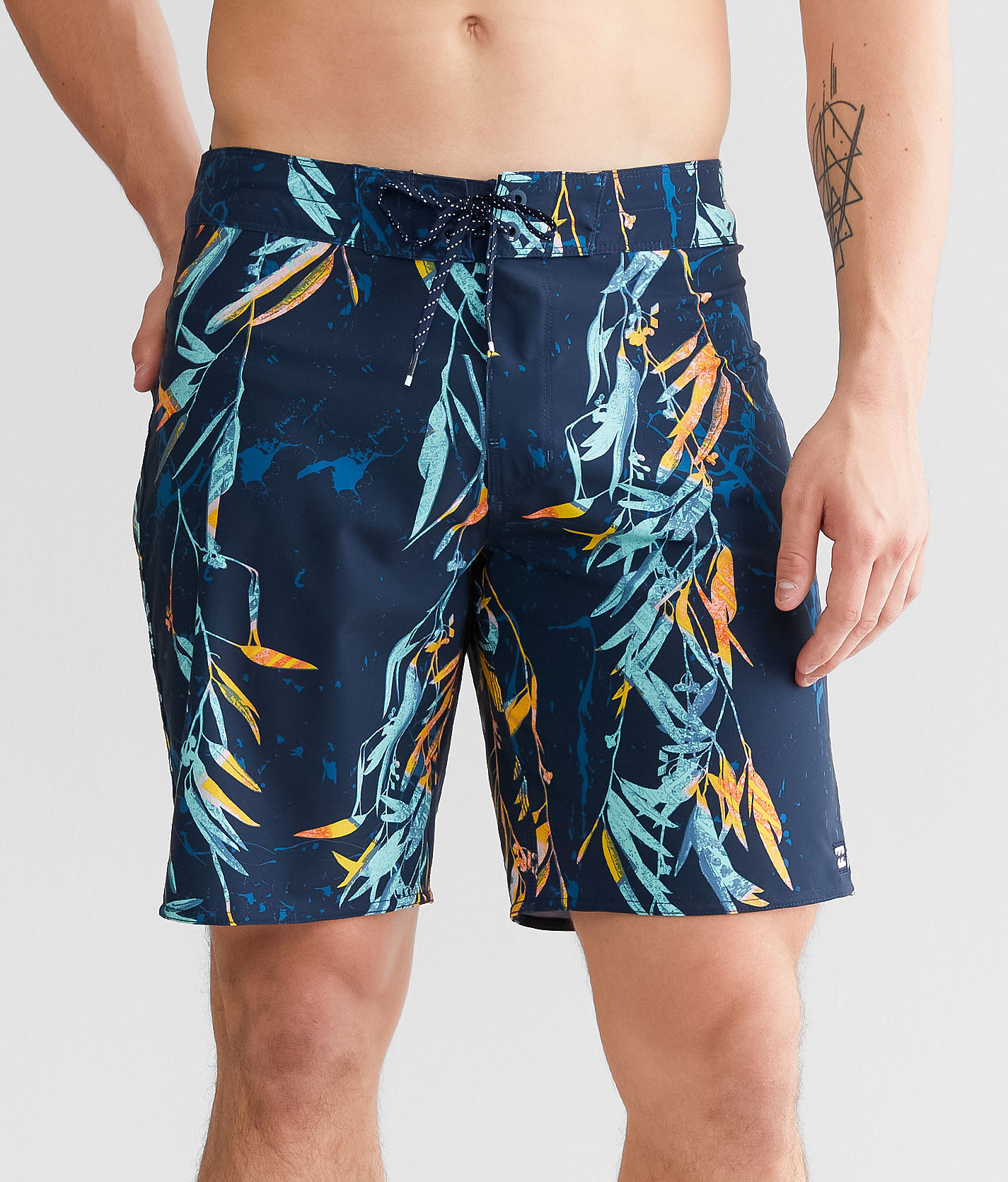 Billabong Sundays Pro Performance Stretch Boardshort  - Blue - male - Size: 34x9" Inseam