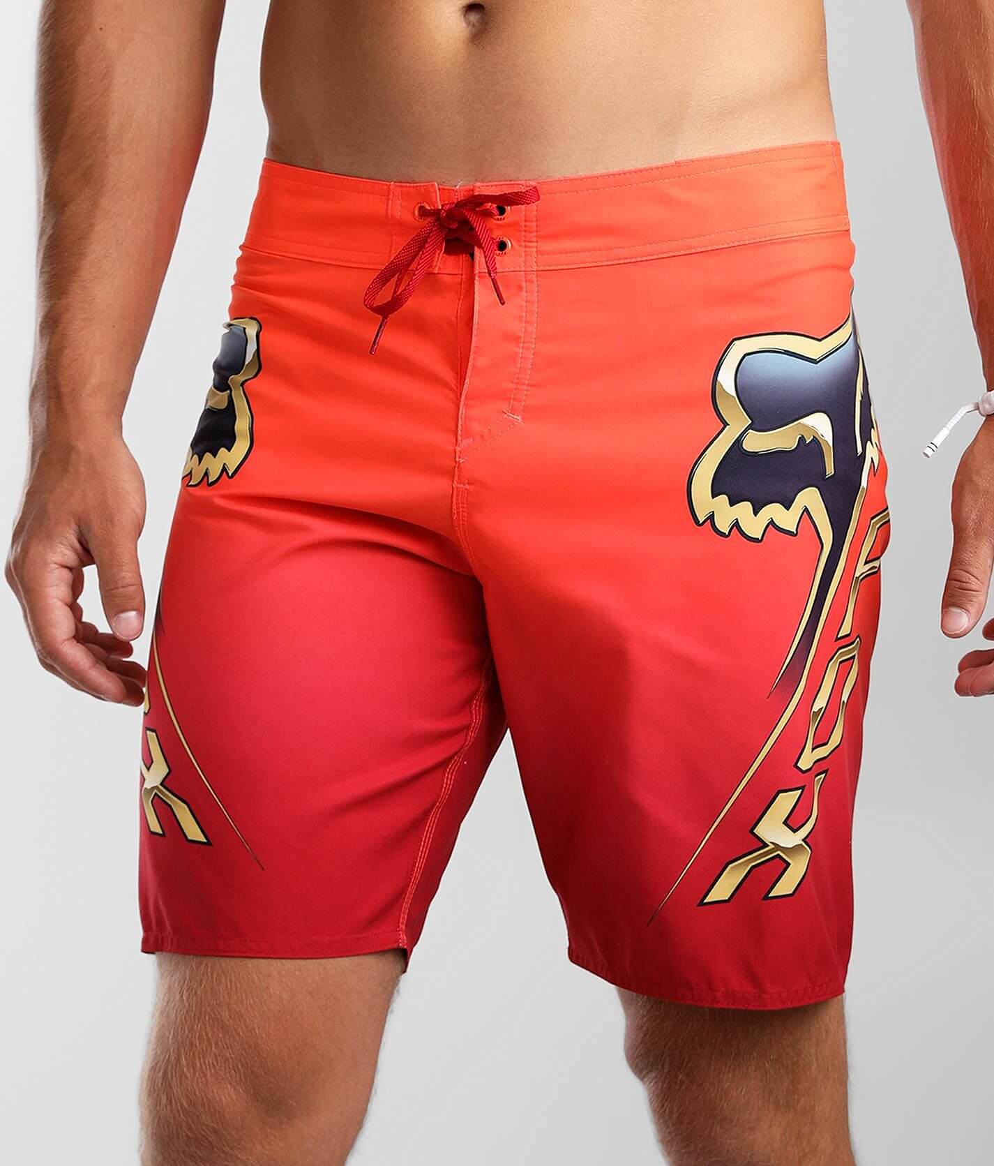 Fox Cntro Rigid Boardshort  - Red;Orange - male - Size: 34x9" Inseam