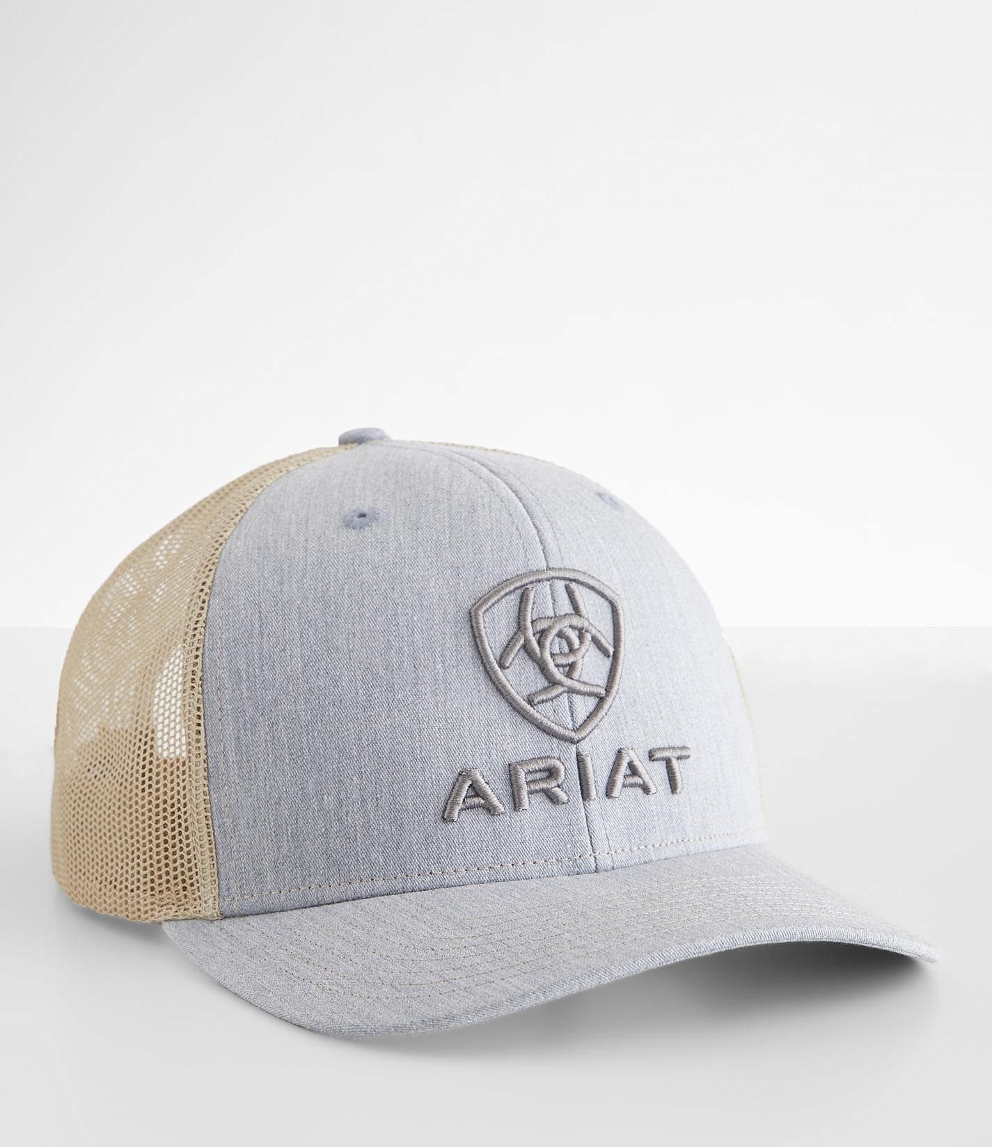 Ariat SB Trucker Hat  - Khaki;Grey - male