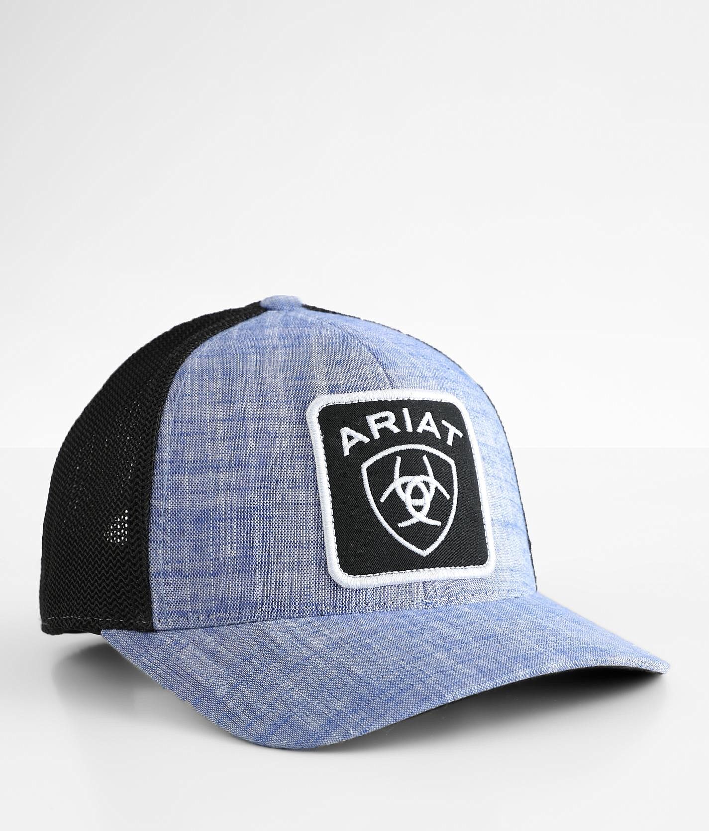 Ariat 110 Flexfit Trucker Hat  - Black;Blue - male
