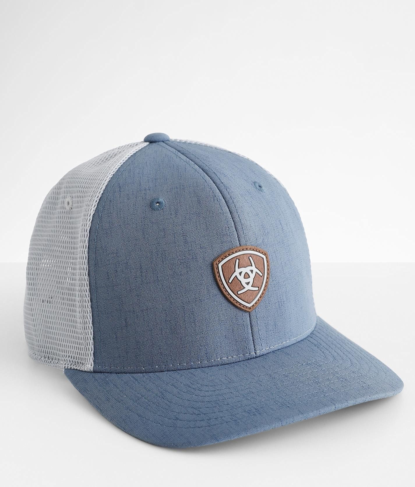 Ariat Shield 110 Flexfit Trucker Hat  - Grey;Blue - male