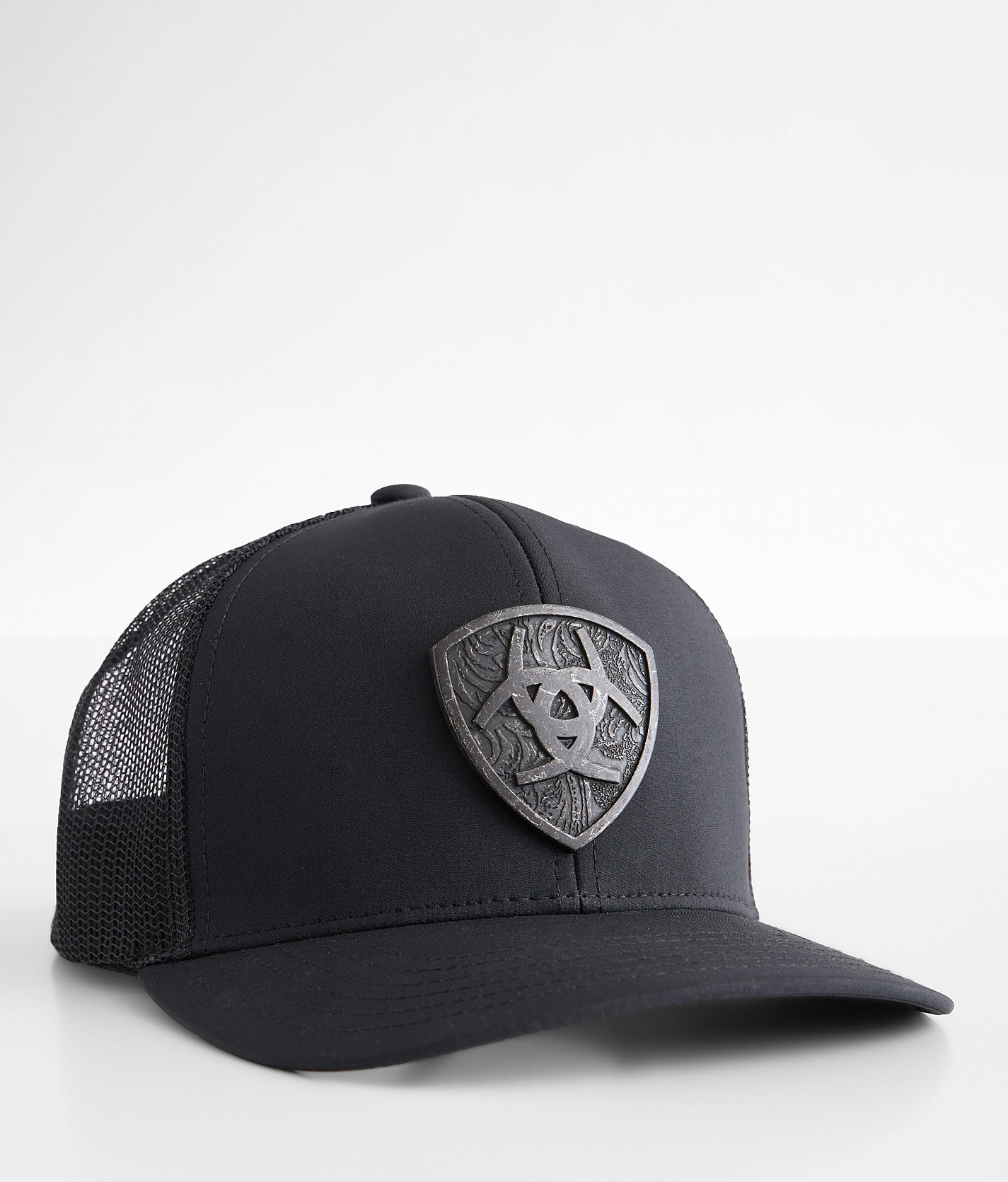 Ariat Shield Trucker Hat  - Black - male