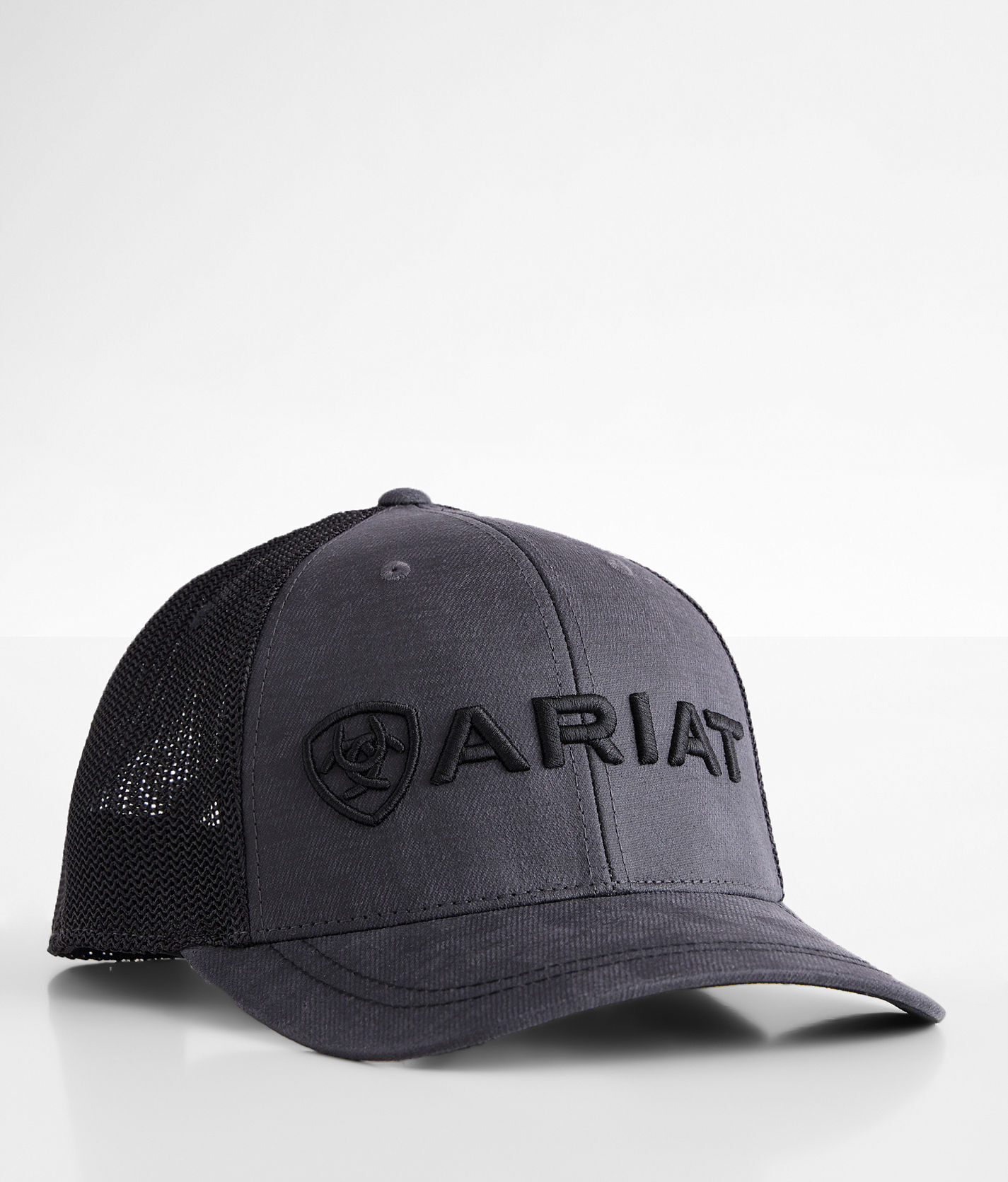 Ariat 110 Flexfit Trucker Hat  - Black - male