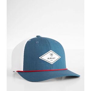 Ariat Logo 110 Flexfit Trucker Hat  - Blue;White - male