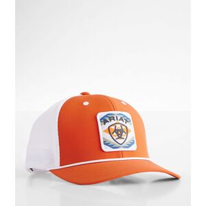 Ariat Southwest 110 Flexfit Trucker Hat  - Orange;White - male