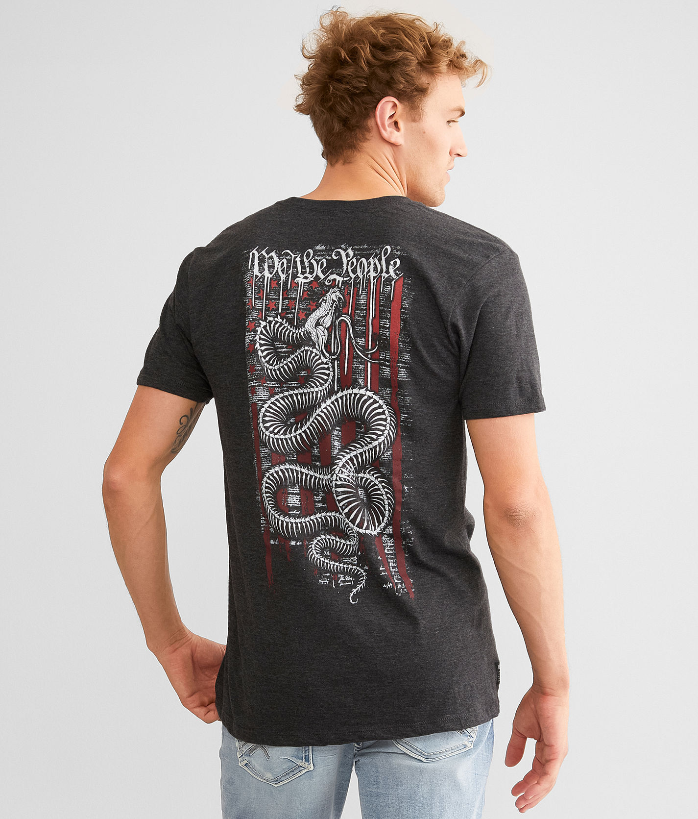 Howitzer We The People T-Shirt  - Grey - male - Size: Medium