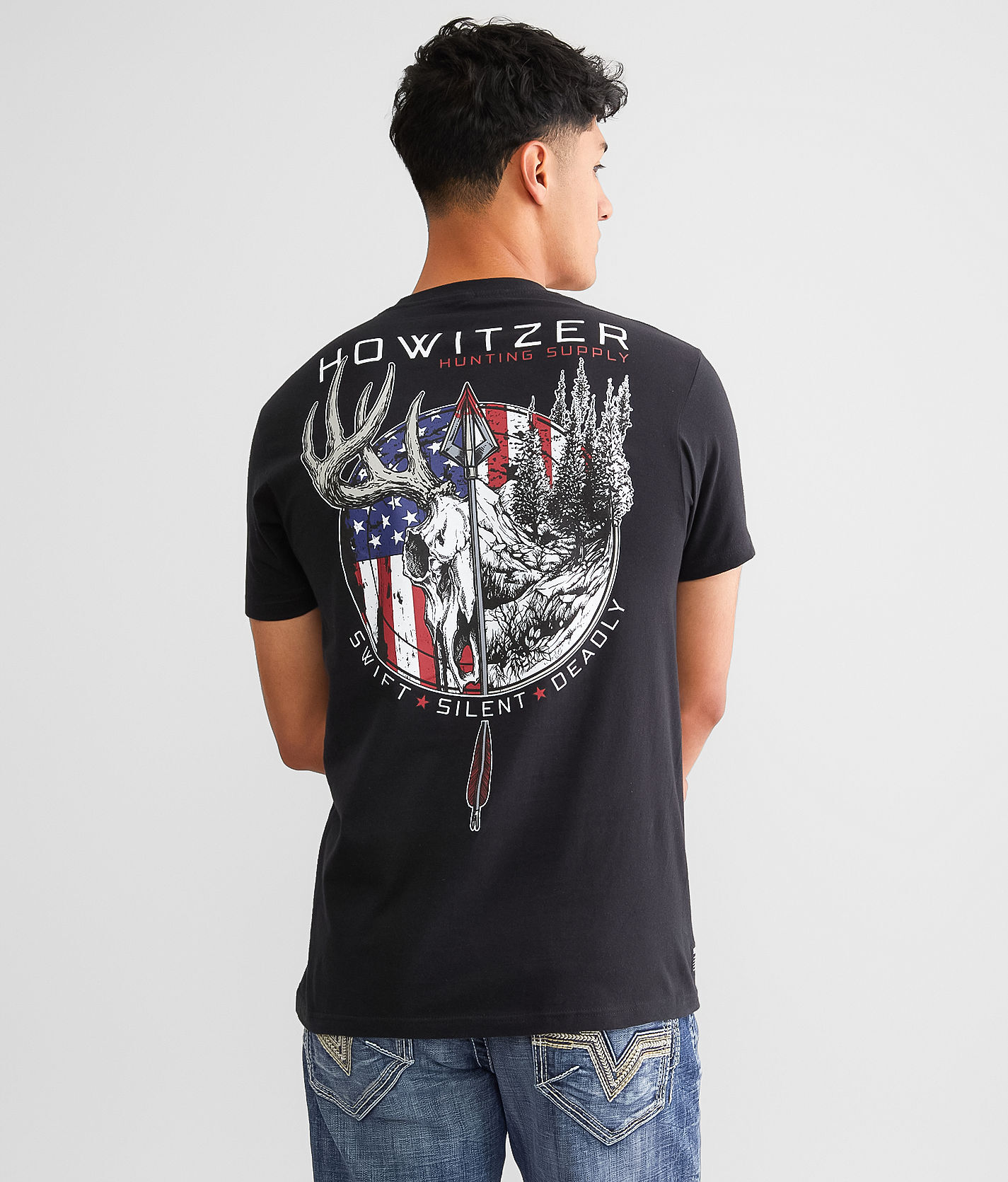 Howitzer Hunting Supply T-Shirt  - Grey - male - Size: Medium