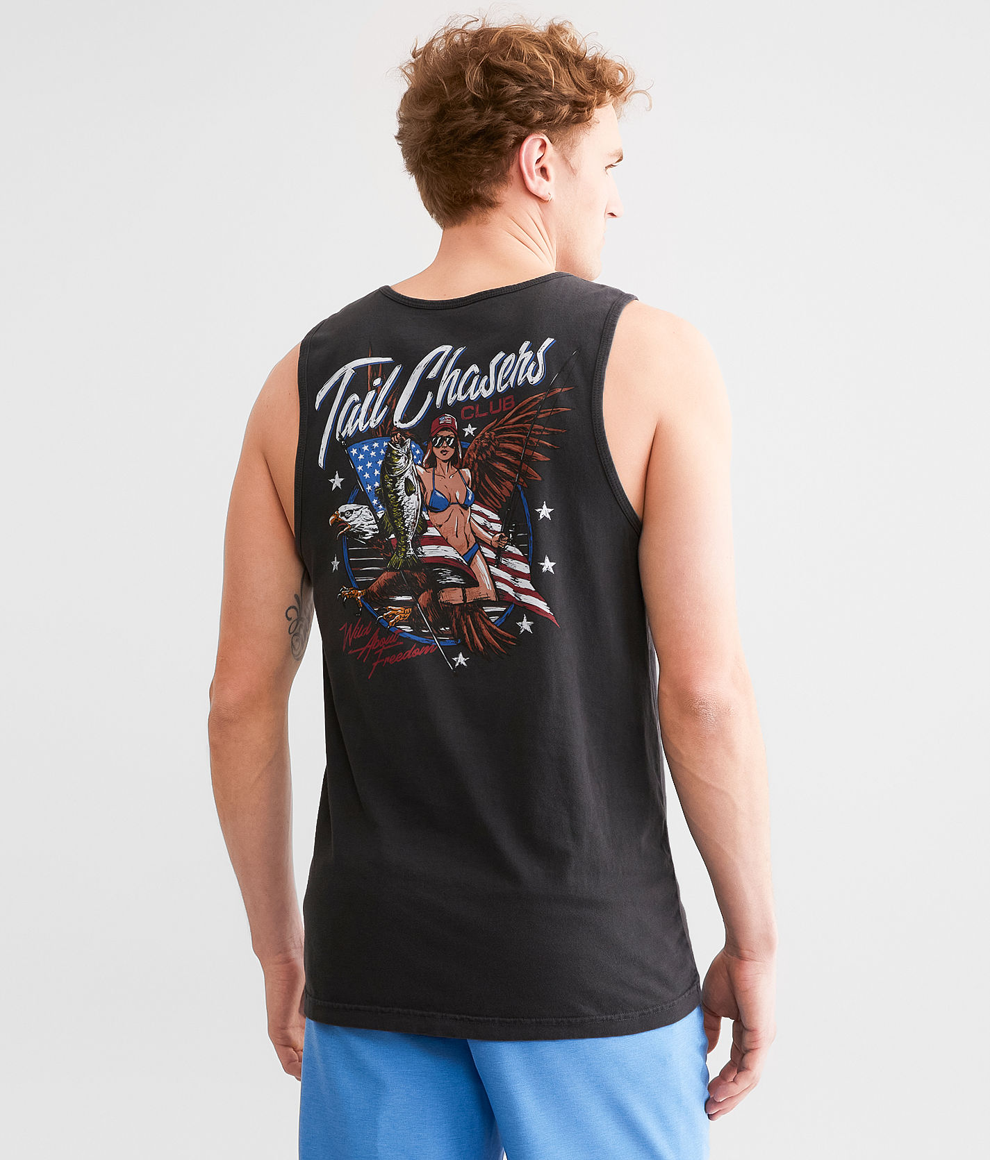 Tail Chasers Club Kitchen Sink Tank Top  - Black - male - Size: Medium