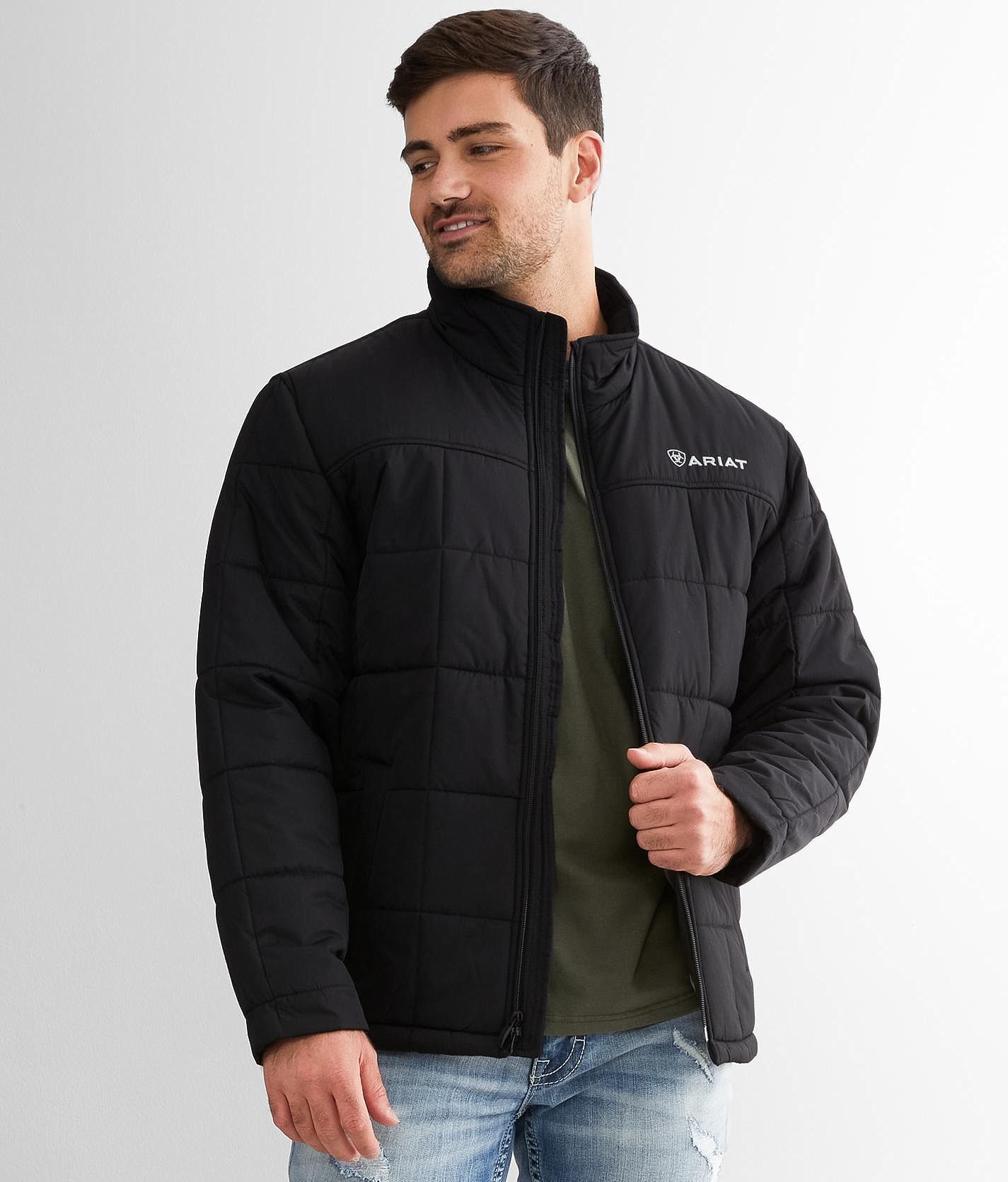 Ariat Crius Insulated Jacket  - Black - male - Size: 2L