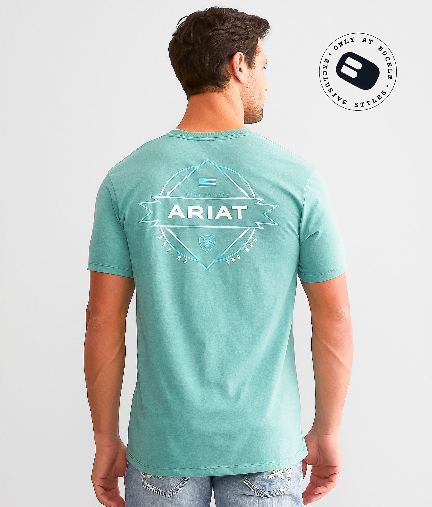 Ariat Made To Last T-Shirt  - Green - male - Size: Extra Large