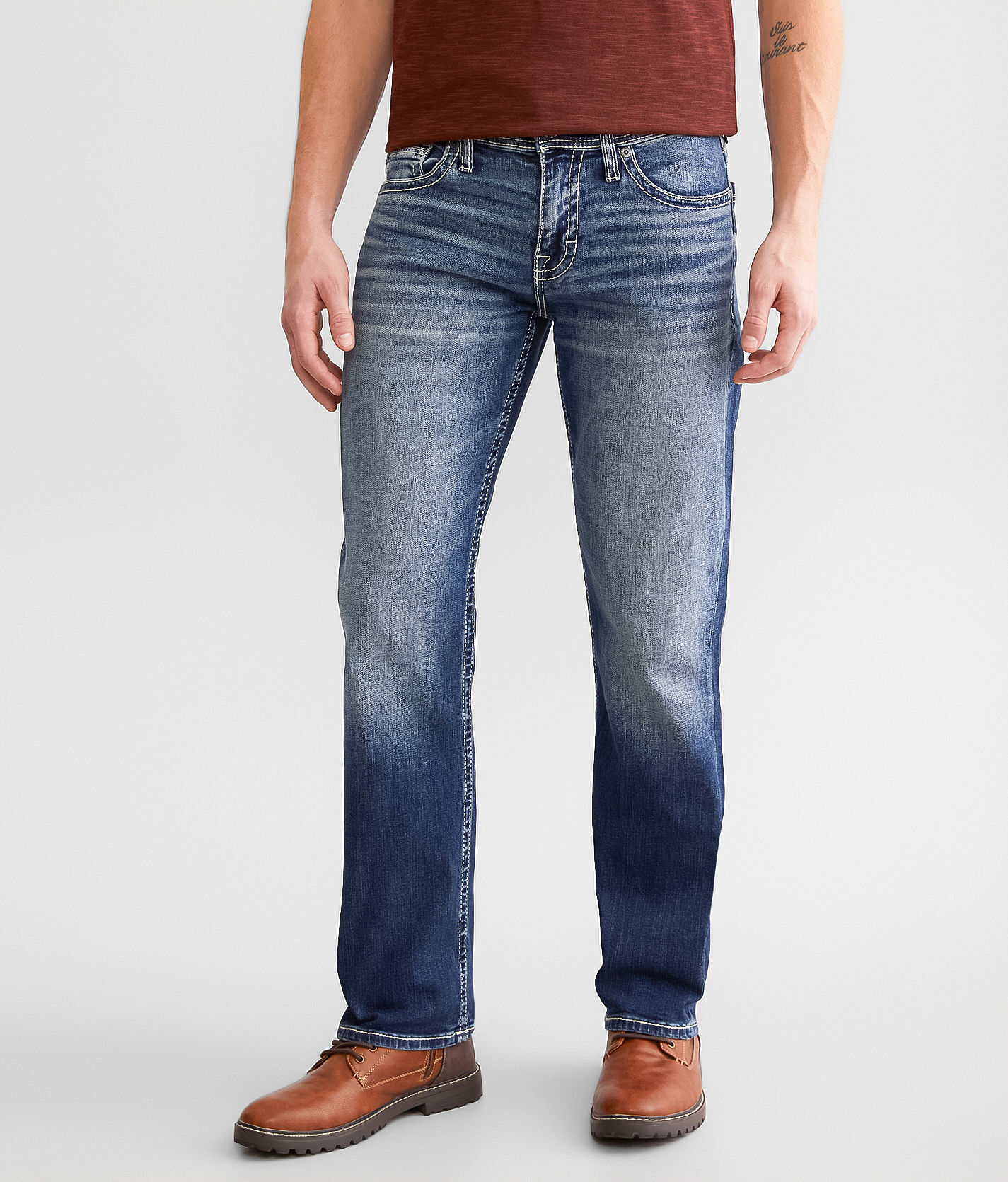 BKE Carter Boot Stretch Jean  - male - Size: 31x36;Regular;Short;X-Long;Long