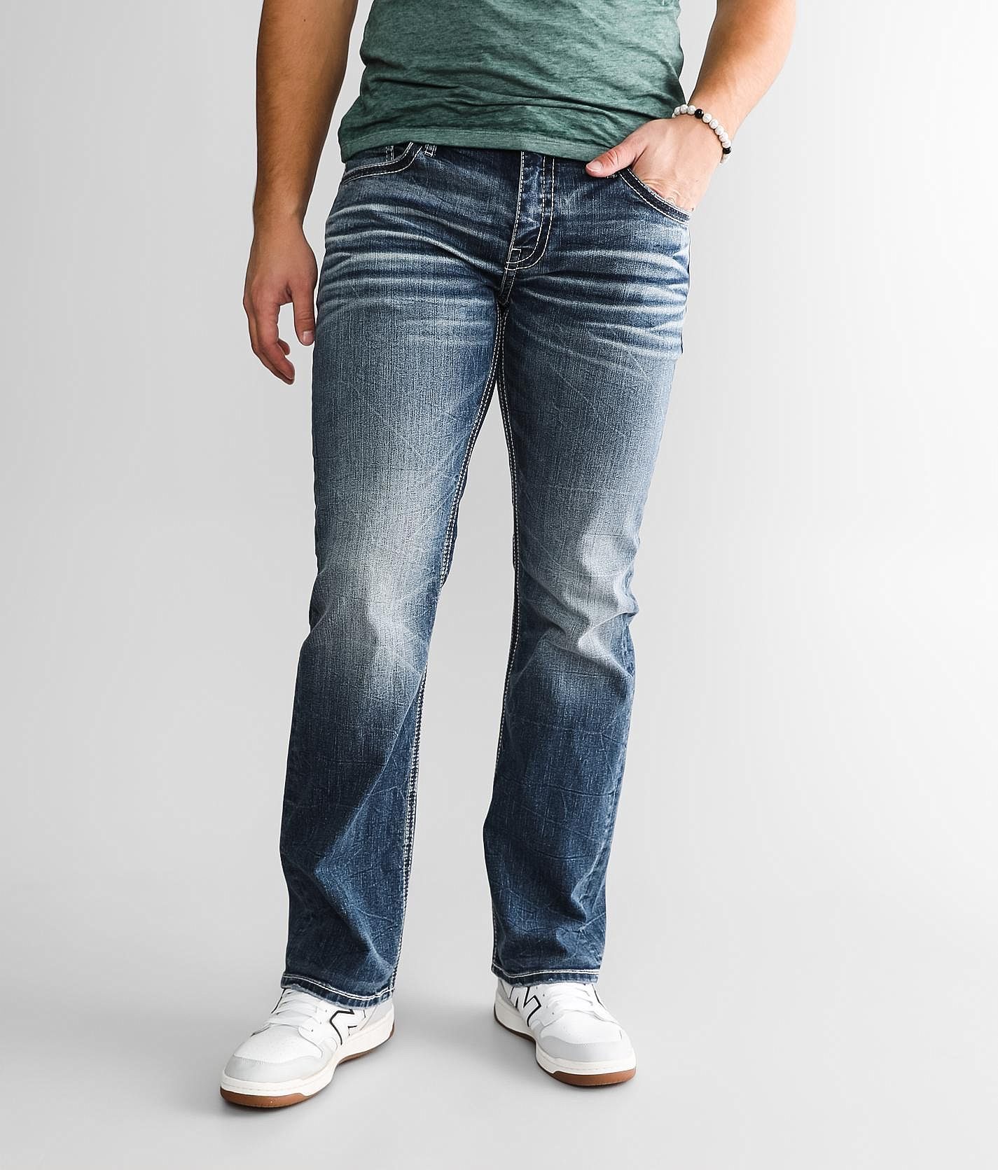 BKE Carter Boot Stretch Jean  - male - Size: 27x32;Short;X-Long;Regular;Long