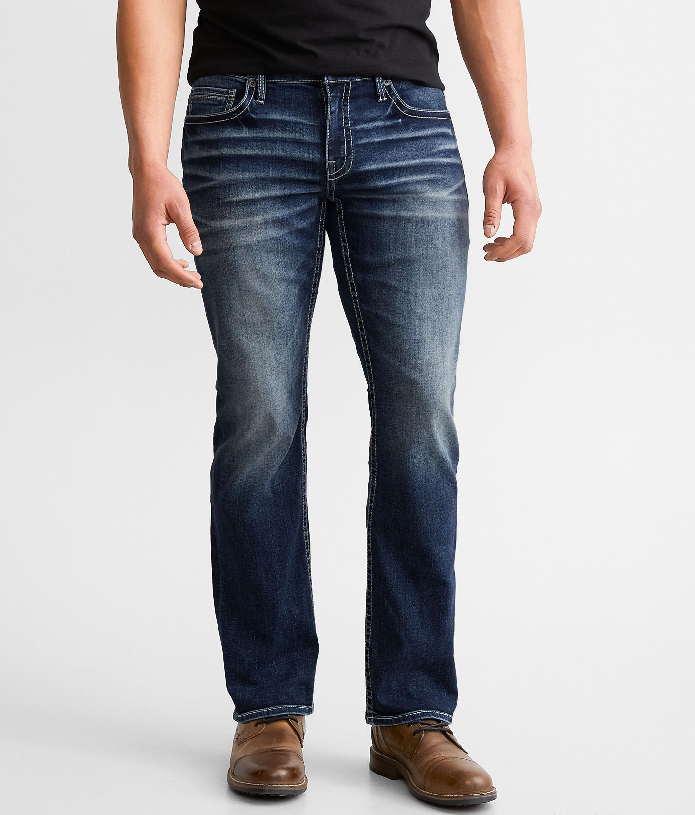 BKE Carter Boot Stretch Jean  - male - Size: 32x32;Long;XX-Long;X-Long;Short;Regular