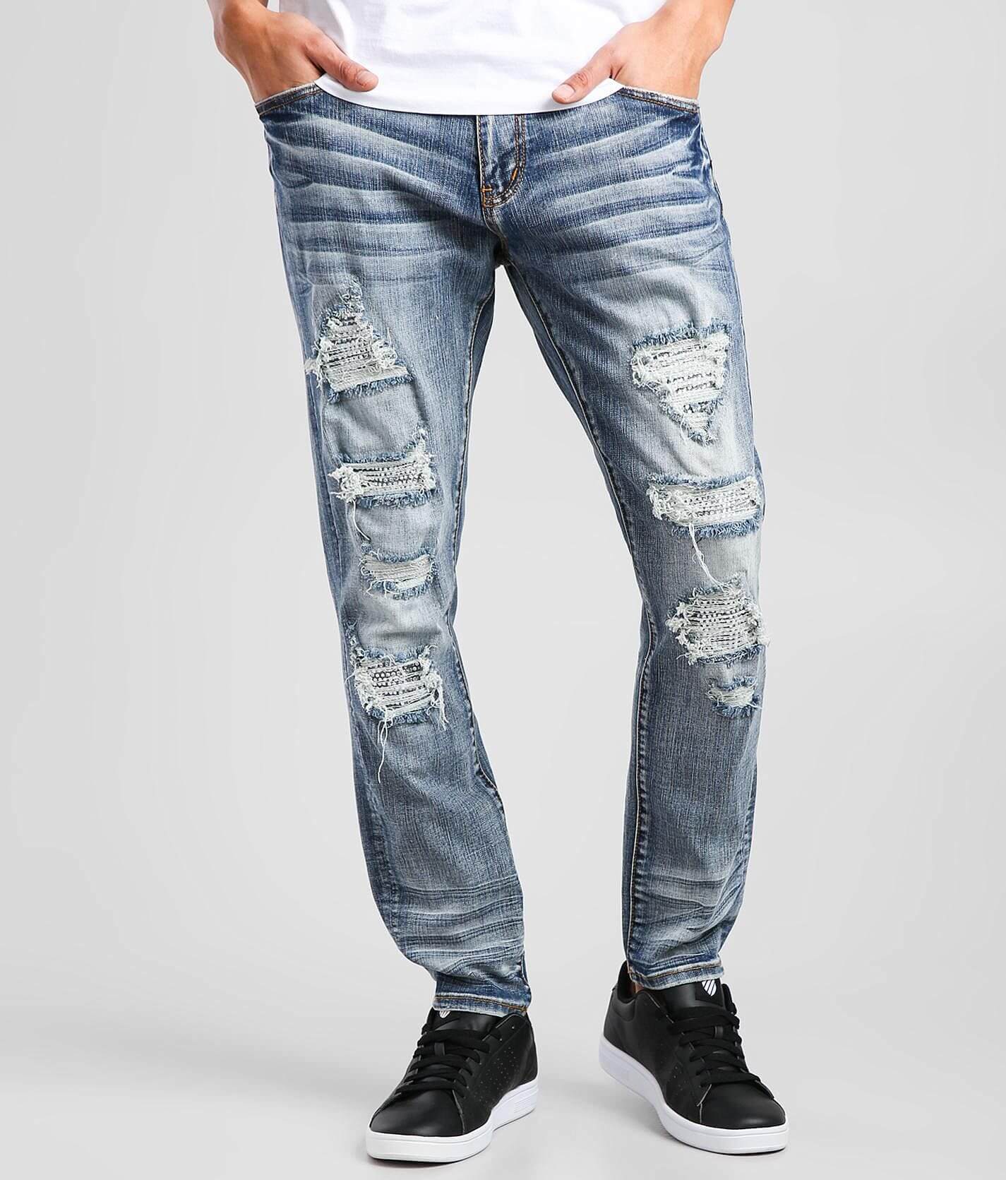 DOPE Wolf Taper Stretch Jean  - male - Size: 33x34