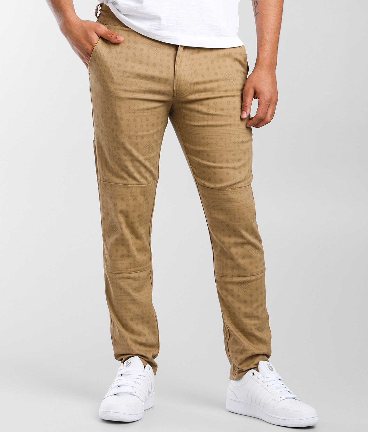 DOPE Blood Sweat & Tears Stretch Work Pant  - Khaki - male - Size: 38x30