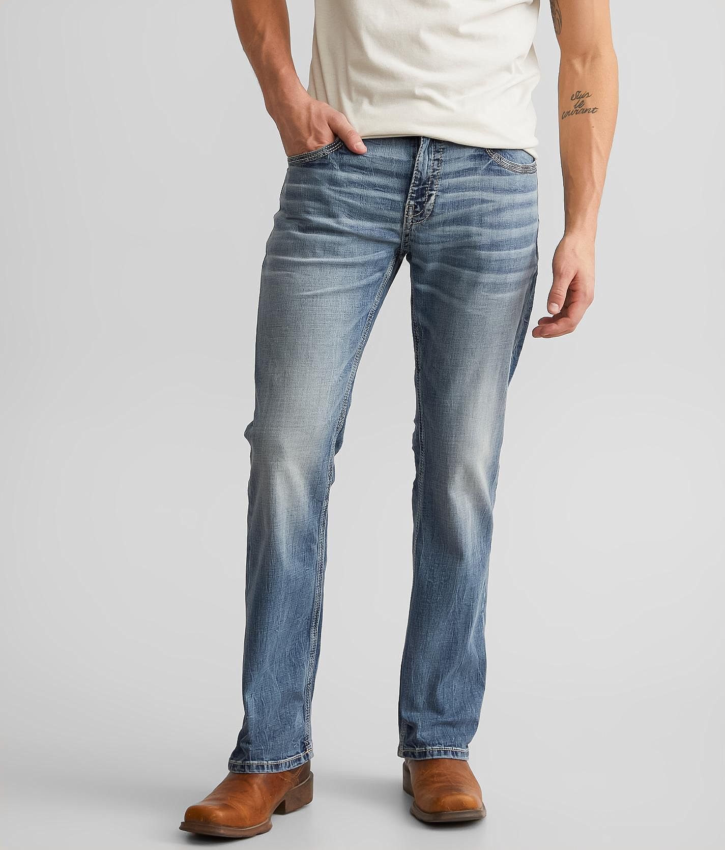 BKE Carter Boot Stretch Jean  - male - Size: 31x32;XX-Long;Short;X-Long;Long;Regular