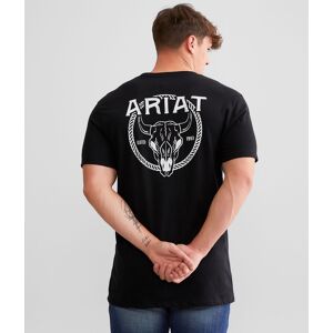 Ariat Rope Skull T-Shirt  - Black - male - Size: Small