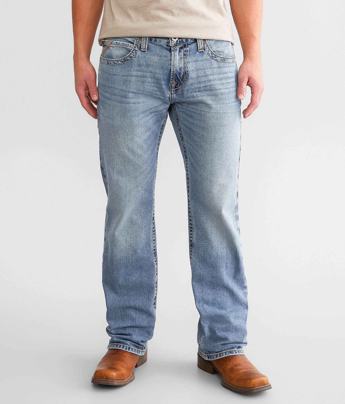 Ariat M7 Straight Stretch Jean  - male - Size: 38x32;Regular;Short;Long