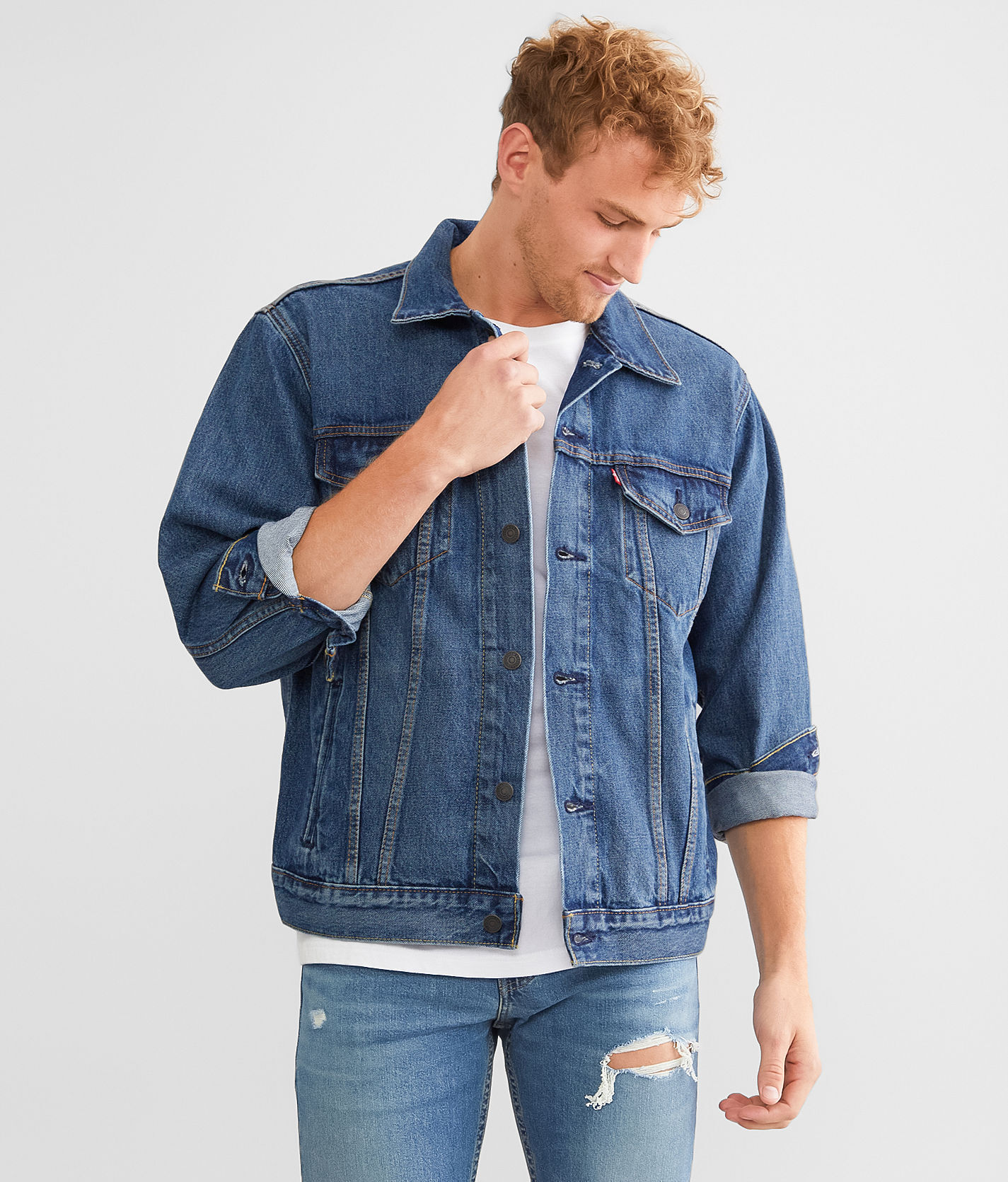 Levi's Denim Jacket  - Blue - male - Size: Extra Large