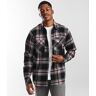 Howitzer Insignia Flannel Shirt  - Black - male - Size: Small