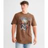 Affliction Alley Wreck T-Shirt  - Brown - male - Size: Large