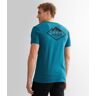 Ariat Range Diamond T-Shirt  - Turquoise - male - Size: Large