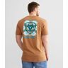 Ariat Eagle Rock T-Shirt  - Brown - male - Size: Extra Large
