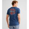 Ariat Marble Seal T-Shirt  - Blue - male - Size: Small
