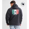 Ariat Mexico Flag Hooded Sweatshirt  - Grey;Black - male - Size: Extra Large
